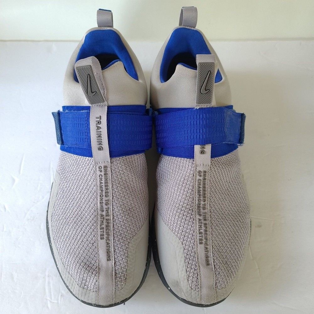 Nike  Metcon Sport Mens Size 11 AQ7489-002 Gray Blue Training Shoes Sneakers - Picture 6 of 13